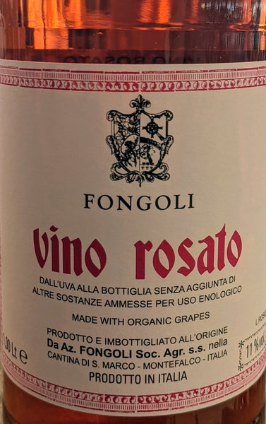 Fongoli Vino Rosato Montefalco, 2020