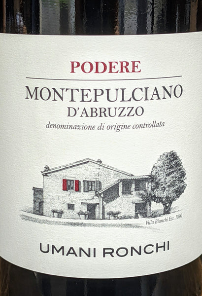 Umani Ronchi "Podere" Montepulciano d'Abruzzo, 2022