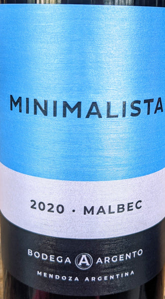 Minimalista Malbec Mendoza, 2020