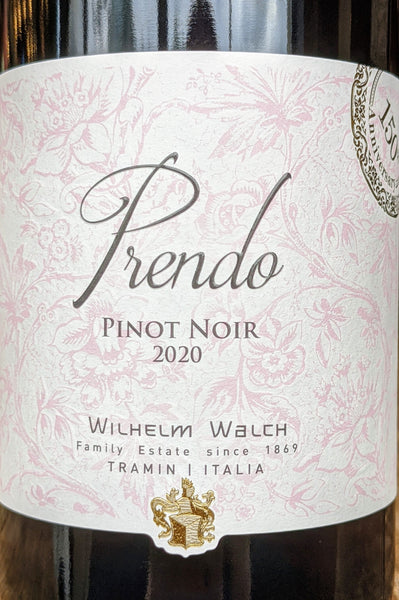 Wilhelm Walch "Prendo" Pinot Noir Vigneti delle Dolomiti, 2021