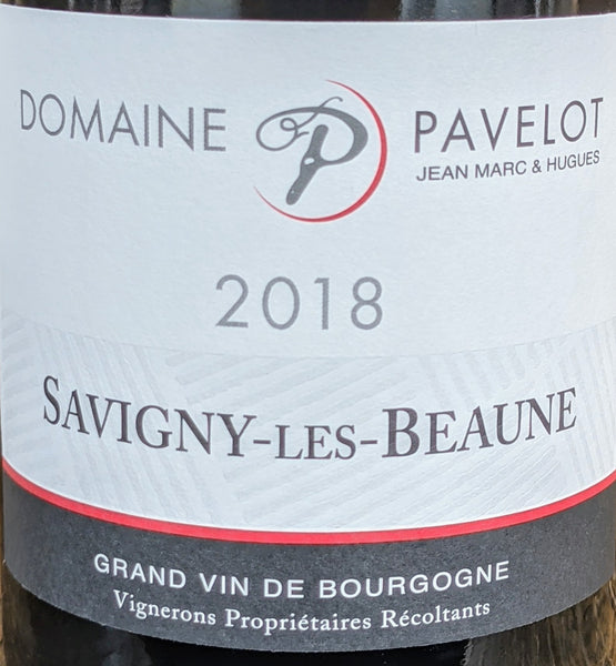 Domaine Jean-Marc Pavelot Savigny-lès-Beaune, 2018