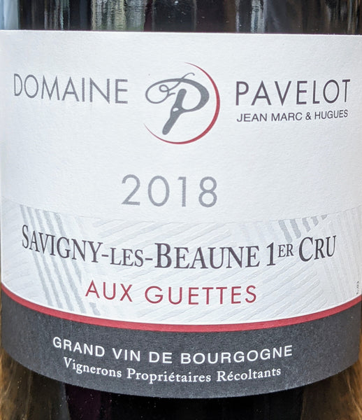Domaine Jean-Marc Pavelot "Aux Guettes" Savigny-lès-Beaune 1er Cru