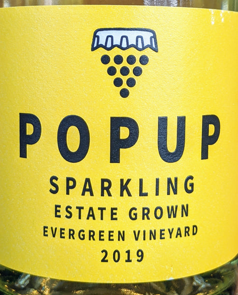 Charles Smith Estate Grown 'Pop Up' Evergreen Vineyard Sparkling Wine, 2019