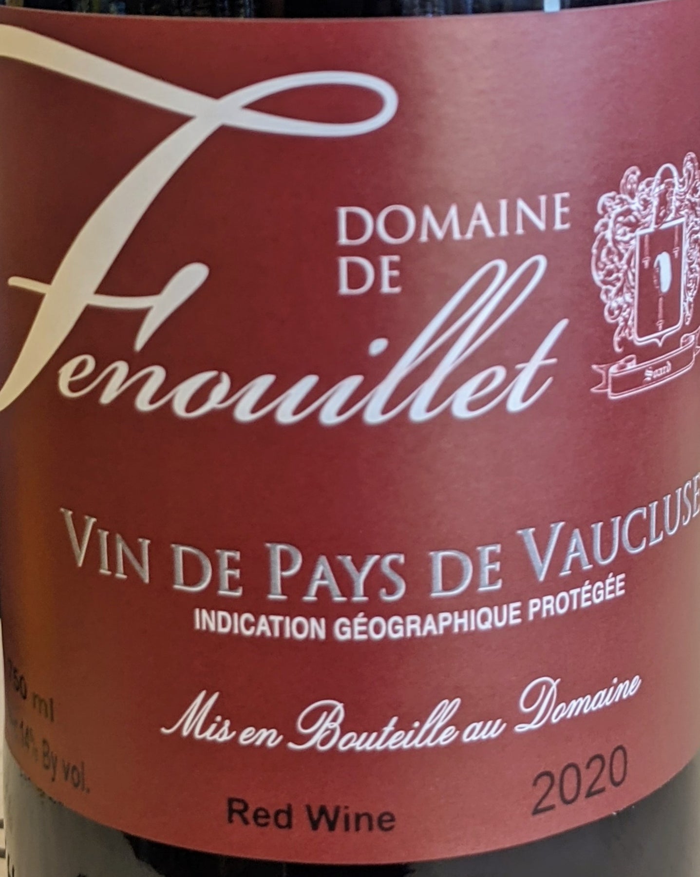 Domaine de Fenouillet Vin de Pays de Vaucluse, 2020 The Wise Old Dog