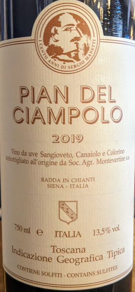 Montevertine Pian del Ciampolo Rosso di Toscana, 2021 The Wise Old Dog