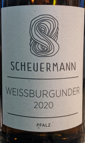 Scheuermann Weissburgunder Trocken Pfaltz, 2020