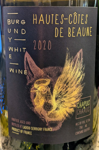 Chapuis & Chapuis Hautes-Côtes de Beaune Blanc, 2020