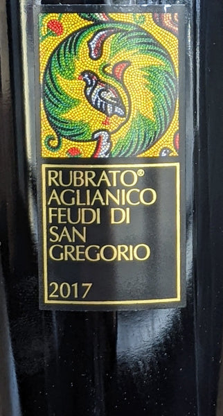 Feudi di San Gregorio "Rubrato" Aglianico Campania, 2017