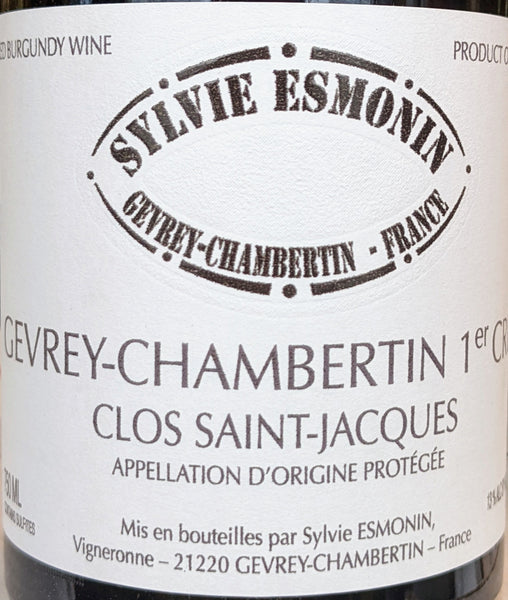 Sylvie Esmonin 'Clos Saint-Jaques' Gevrey-Chambertin 1er Cru