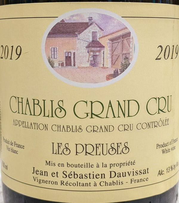 Dauvissat 'Les Preuses' Chablis Grand Cru, 2019