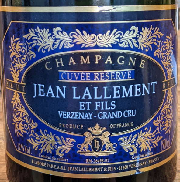 Champagne Jean Lallement 'Cuvée Reserve' Verzenay Brut, NV (1.5L)