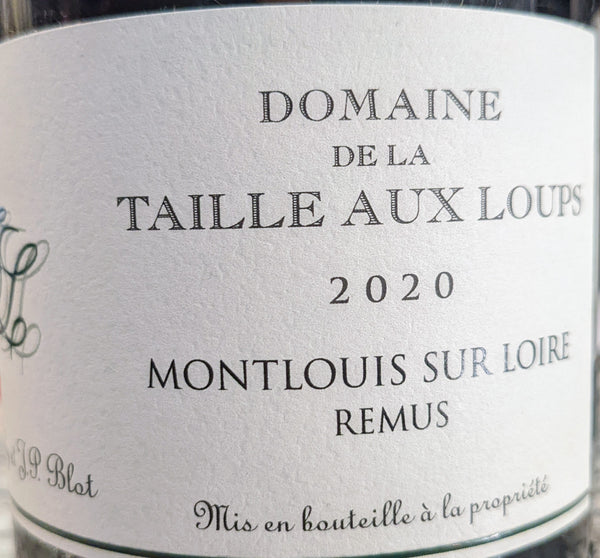 Domaine de la Taille Aux Loups 'Remus' Montlouis Sur Loire, 2020