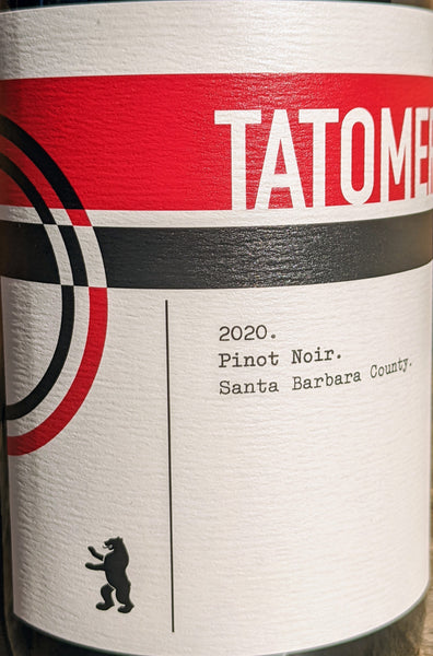 Tatomer Pinot Noir Santa Barbara County, 2021