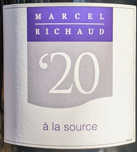 Marcel Richaud "à la source" Vin de France Rouge, 2020