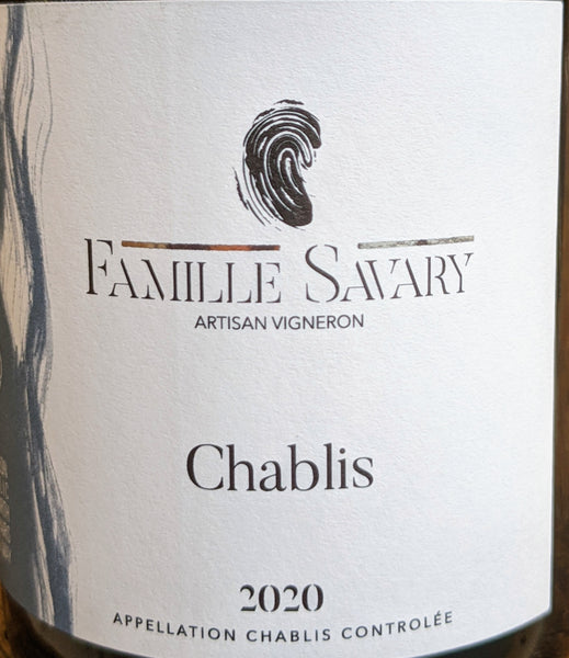 Famille Savary Chablis, 2020