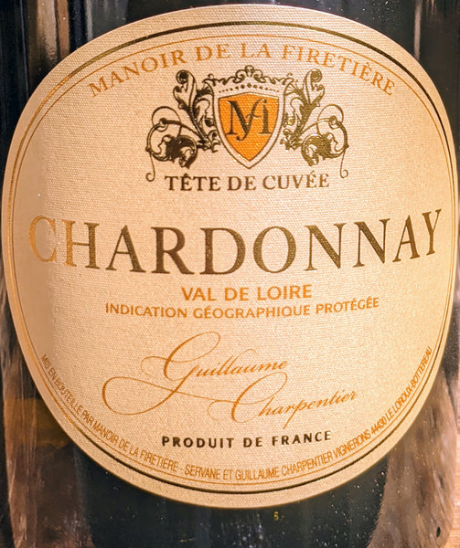 Manoir de la Firetière "Tete de Cuvee Les Firetieres" Chardonnay Val de Loire, 2020