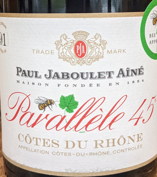 Paul Jaboulet Aîné "Paralléle 45" Côtes du Rhône Rouge, 2019