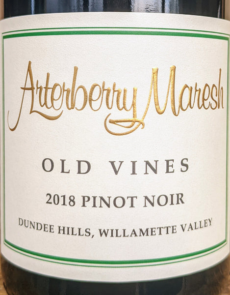 Arterberry Maresh Old Vines Pinot Noir Willamette Valley