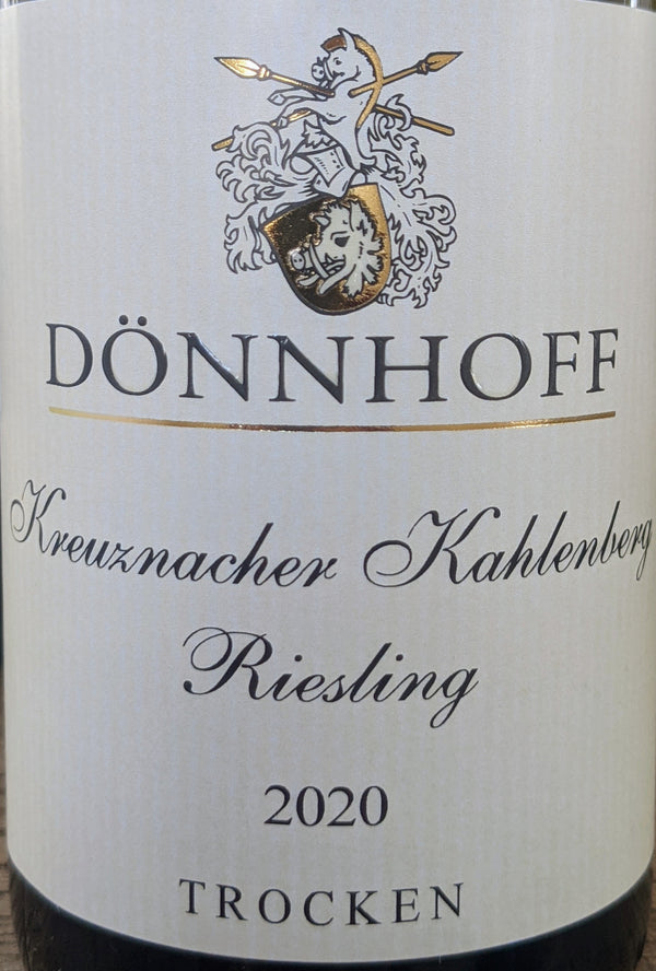 Donhoff 'Kreuznacher Kahlenberg' Riesling Trocken Nahe, 2020