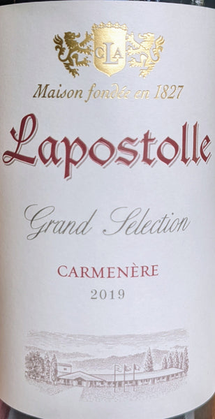 Lapostolle Grand Selection Carmenere Valle del Rapel, 2019