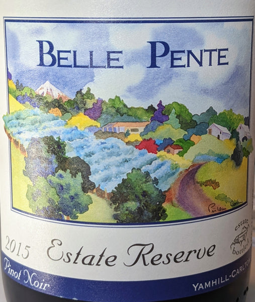 Belle Pente Estate Reserve Pinot Noir Yamhill-Carlton, 2015