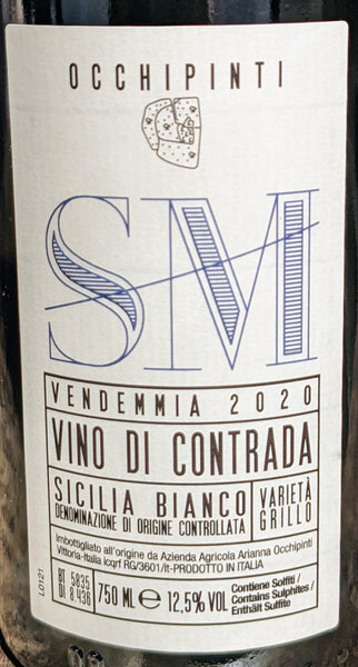 Occhipinti "SM" Vino di Contrada Sicilia Bianco
