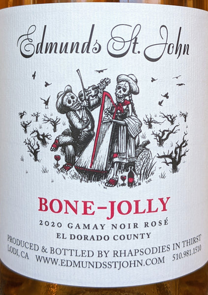 Edmunds St. John Bone-Jolly Gamay Noir Rose El Dorado County, 2020