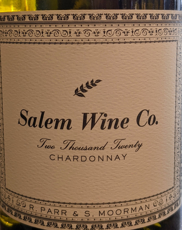 Salem Wine Co. Chardonnay Eola-Amity Hills, 2020