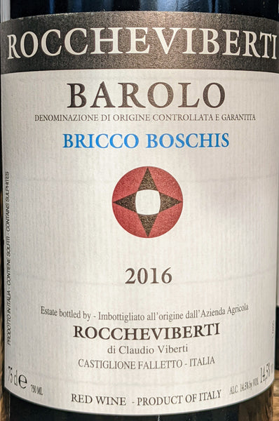 Roccheviberti "Bricco Boschis" Barolo, 2016