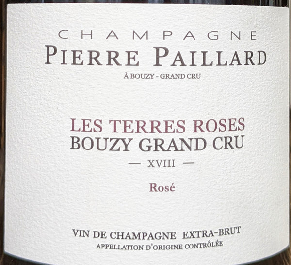 Pierre Paillard "Les Terres Roses" Champagne Brut Rose Grand Cru Bouzy, NV
