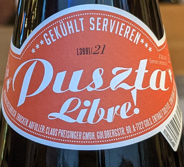 Claus Preisinger "Putz Libre!" Red Blend Burgeunland, 2021