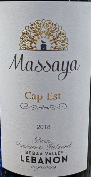 Massaya "Cap Est" Beqaa Valley, 2018