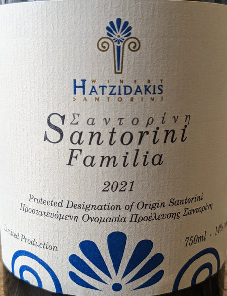 Hatzidakis Winery Assyrtiko Santorini, 2021