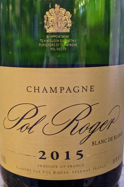 Pol Roger Champagne Blanc de Blancs, 2015