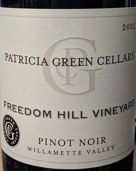 Patricia Green Freedom Hill Pinot Noir Mt. Pish, 2021