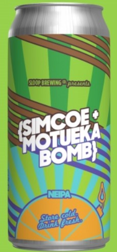 Sloop Brewing "Simcoe + Motueka Bomb" NEIPA