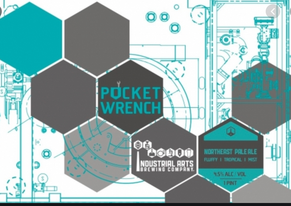 Industrial Arts Brewing "Pocket Wrench" Pale Ale