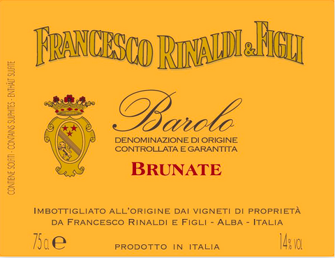 Francesco Rinaldi "Brunate" Barolo DOCG