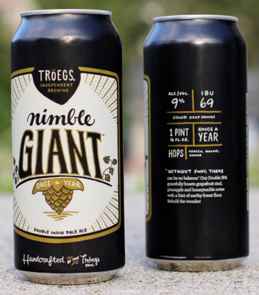 Troegs Independent Brewing "Nimble Giant" DIPA