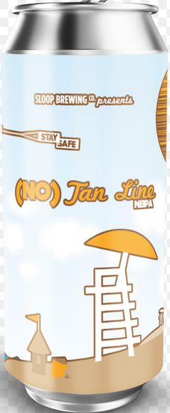 Sloop Brewing "(No) Tan Line" NEIPA