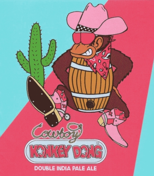 Hoof Hearted Brewing "Cowboy Konkey Dong" DIPA