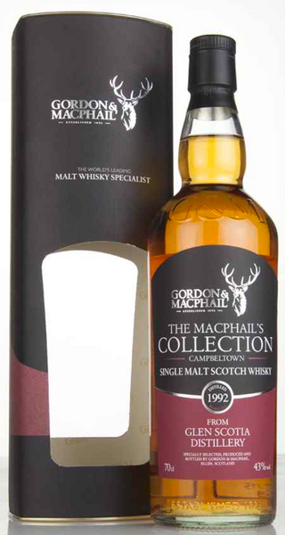 Glen Scotia 25 Year Old "1992" - The MacPhail's Collection (Gordon & MacPhail)