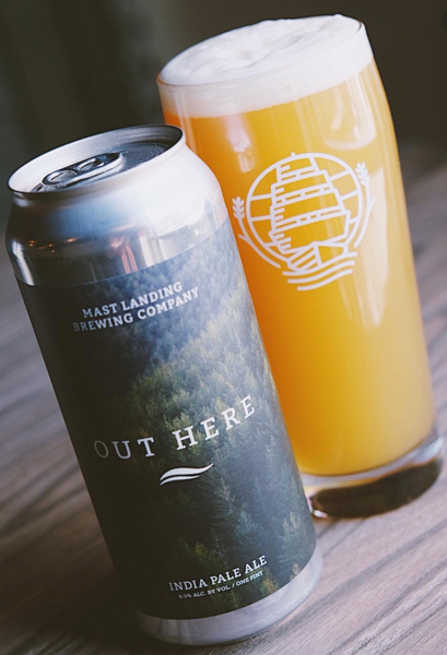 Mast Landing Brewing "Out Here" IPA