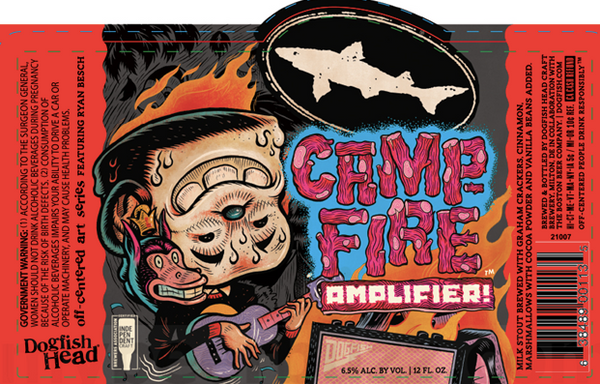 Dogfish Head Brewing "Campfire Amplifier" Milk Stout