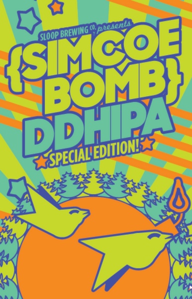 Sloop Brewing "Simcoe Bomb" DDHIPA