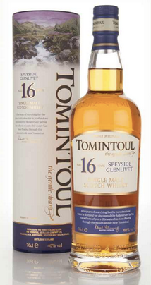 Tomintoul 16 Year Old Single Malt Scotch Whiskey