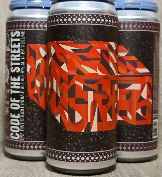 Short Throw Brewing "Code of the Streets" DIPA