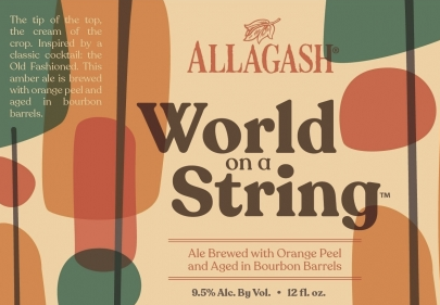 Allagash Brewing "World on a String" Bourbon Barrel Aged Amber Ale