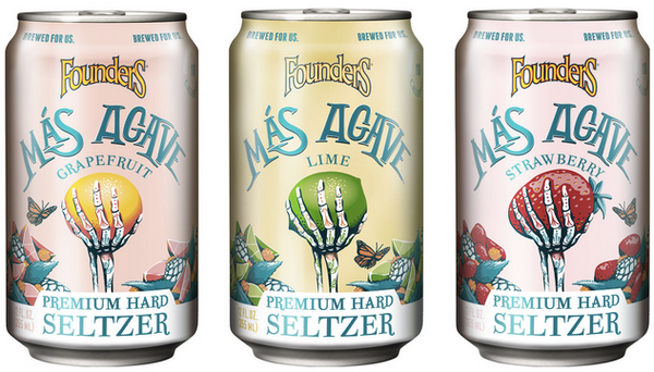 Founder's Brewing Mas Agave Seltzer 15 Can Mix Pack