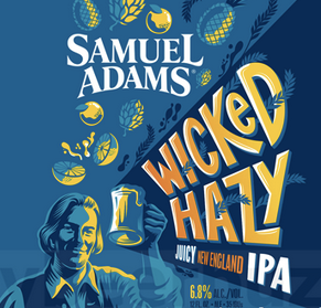 Samuel Adams Brewing "Wicked Hazy" NEIPA